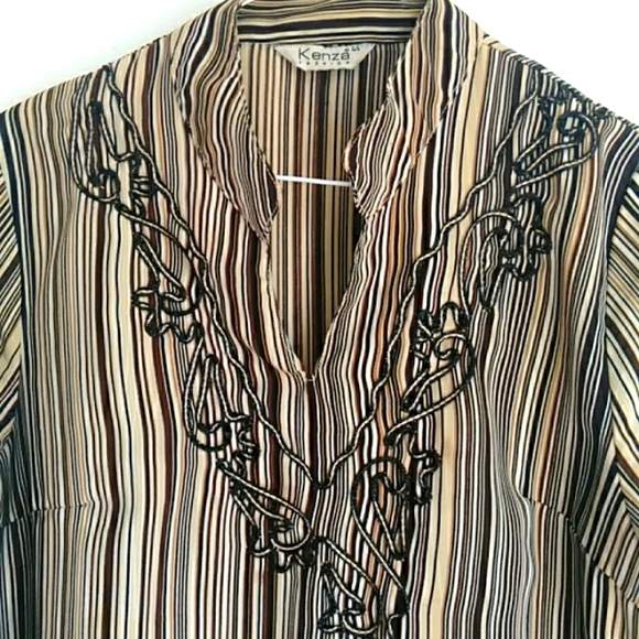 Long sleeve dress polyester - Picture 3 of 10